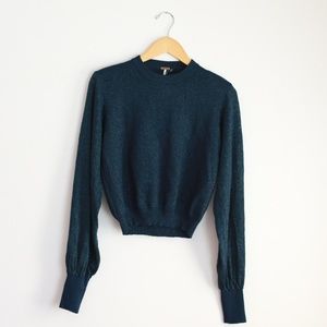 NEW! FREE PEOPLE Let it Shine Pullover Sweater